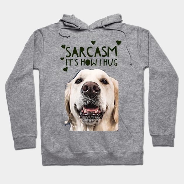 Sarcasm, its how I hug Hoodie by PersianFMts